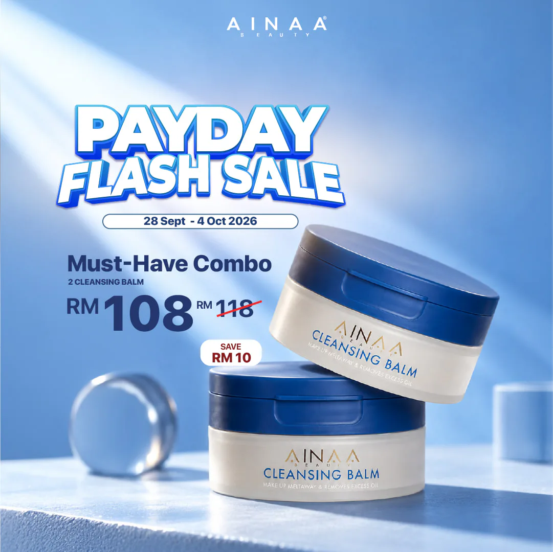 Set Double Balm, Payday Flash Sale RM108 (was RM118), 28 Sep to 4 Oct 2026