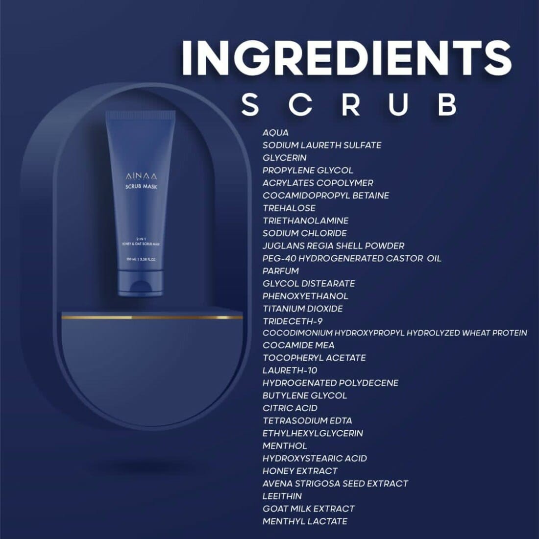 Ainaa Scrub Mask